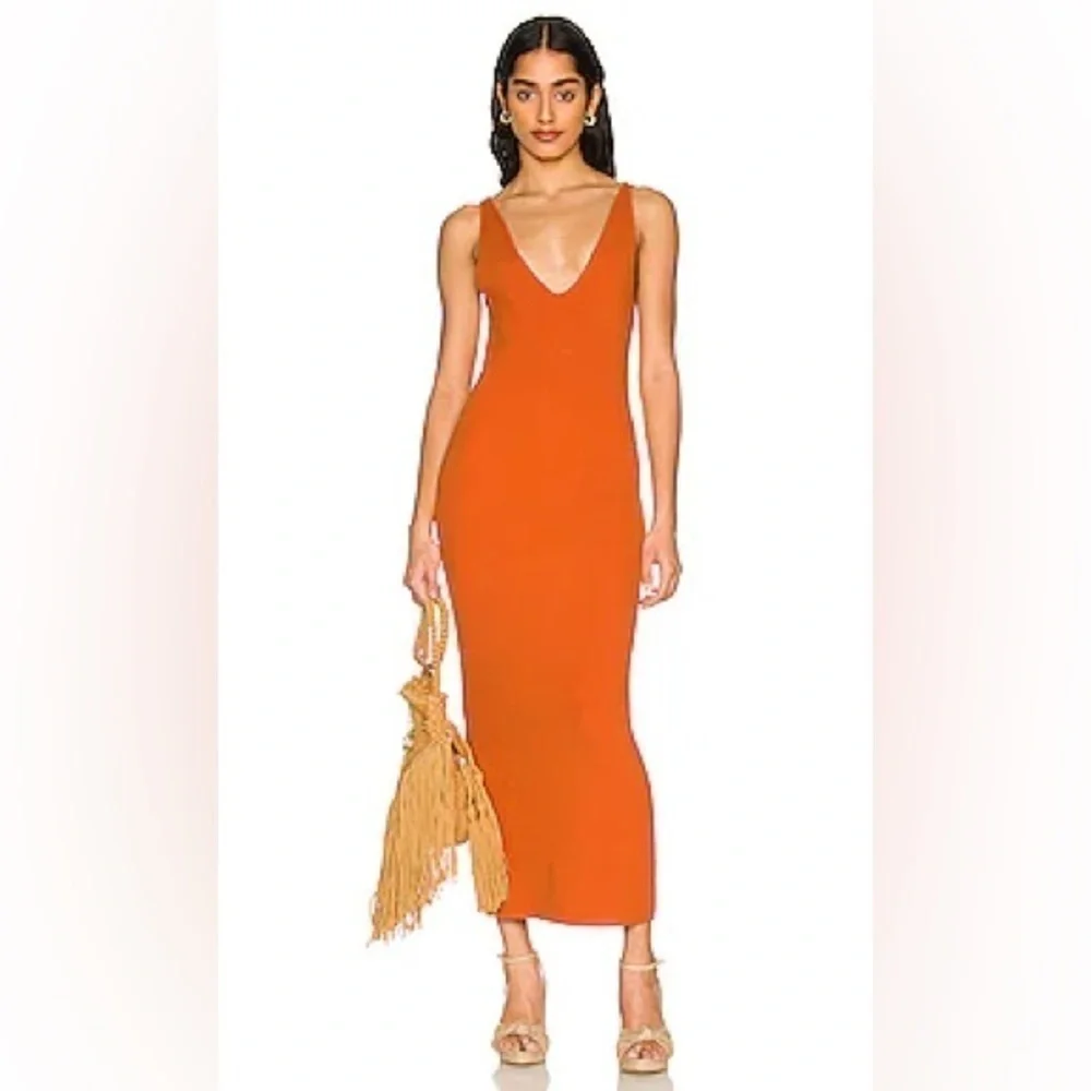 Free People Danielle Sweater Midi Ribbed Dress - Picture 13 of 13